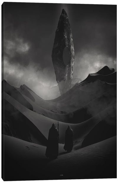 Fear Not The Unknown Canvas Art Print - Rob Hakemo