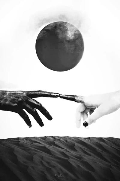 Hands: Black And White by Rob Hakemo