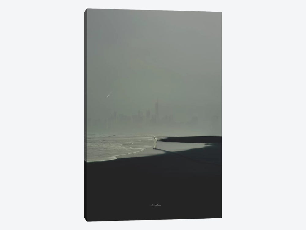 Deserted Shore by Rob Hakemo 1-piece Canvas Art