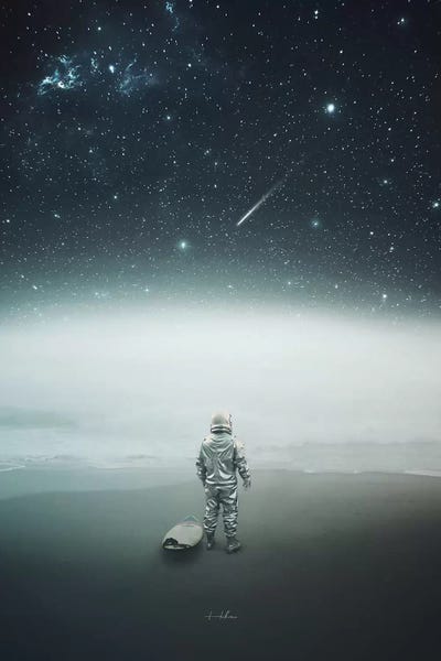 Space Fiction: Surfers Dream by Rob Hakemo