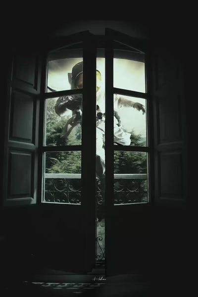 Uninvited by Rob Hakemo canvas print