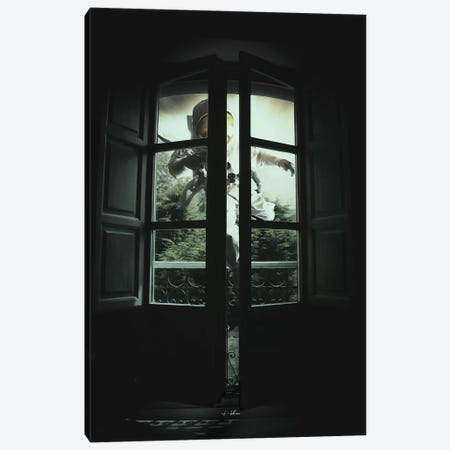 Uninvited Canvas Print #ROH93} by Rob Hakemo Canvas Wall Art