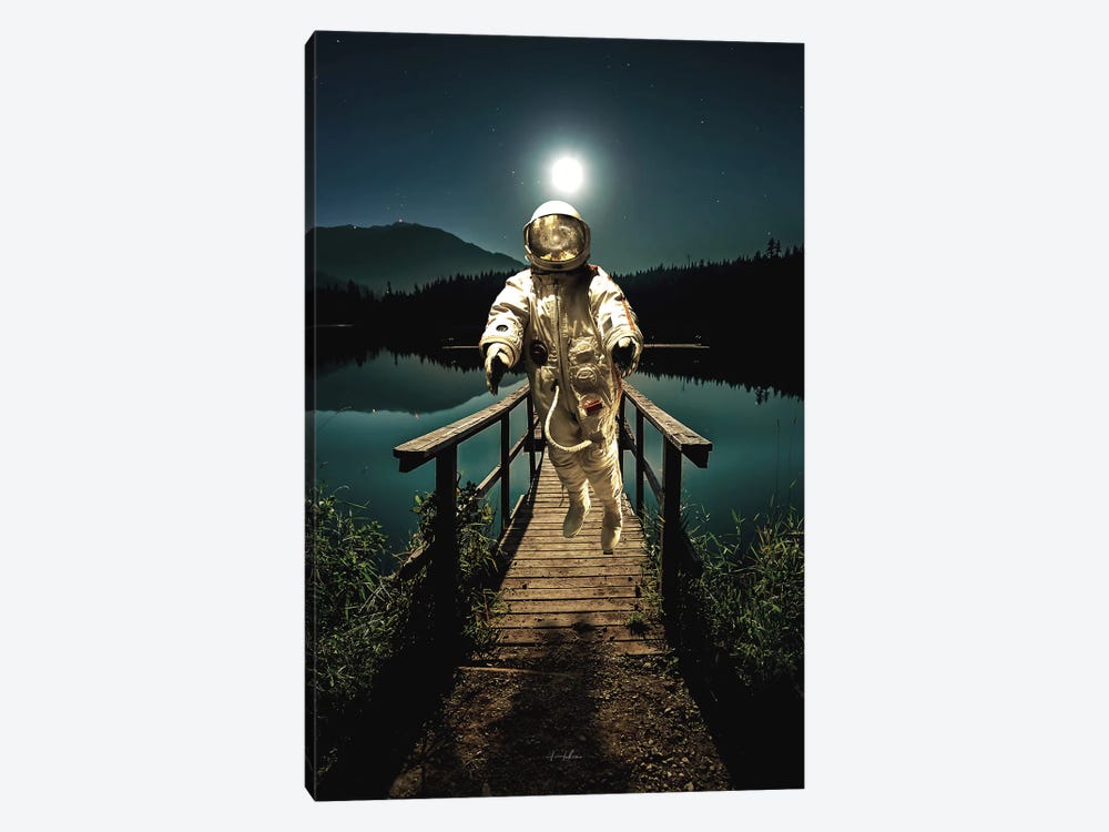 Visitor by Rob Hakemo 1-piece Canvas Print