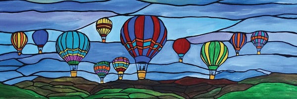 Hot Air Balloons: Hot Air Balloon Race by Rachel Olynuk