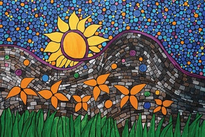 In The Garden by Rachel Olynuk art print