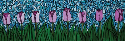 The Little Tulip Garden by Rachel Olynuk multi panel art