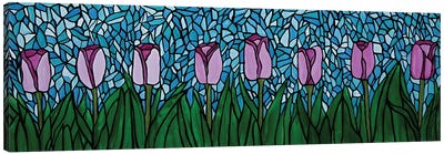 The Little Tulip Garden Canvas Art Print - Rachel Olynuk