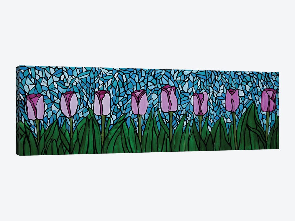 The Little Tulip Garden by Rachel Olynuk 1-piece Canvas Artwork