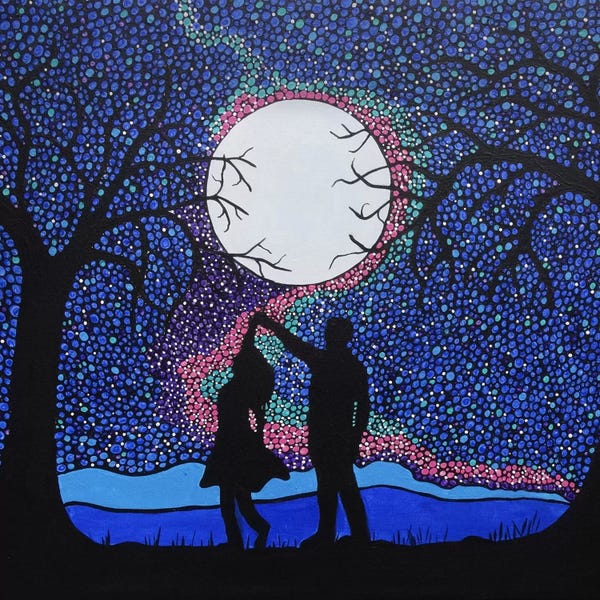 Blue: Dancing Under The Moonlight by Rachel Olynuk