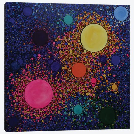 Genesis Of Color Canvas Print #ROL17} by Rachel Olynuk Canvas Print