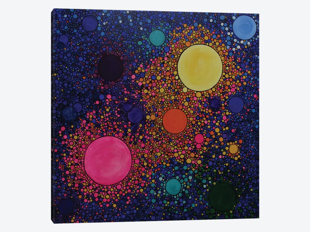 Genesis Of Color by Rachel Olynuk 1-piece Canvas Artwork