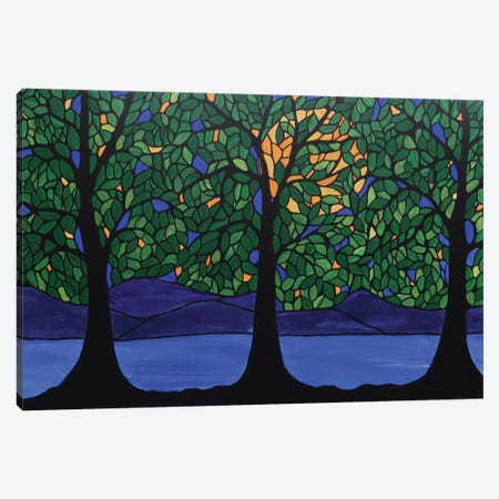 Jubilant Forest Canvas Print #ROL20} by Rachel Olynuk Canvas Art Print