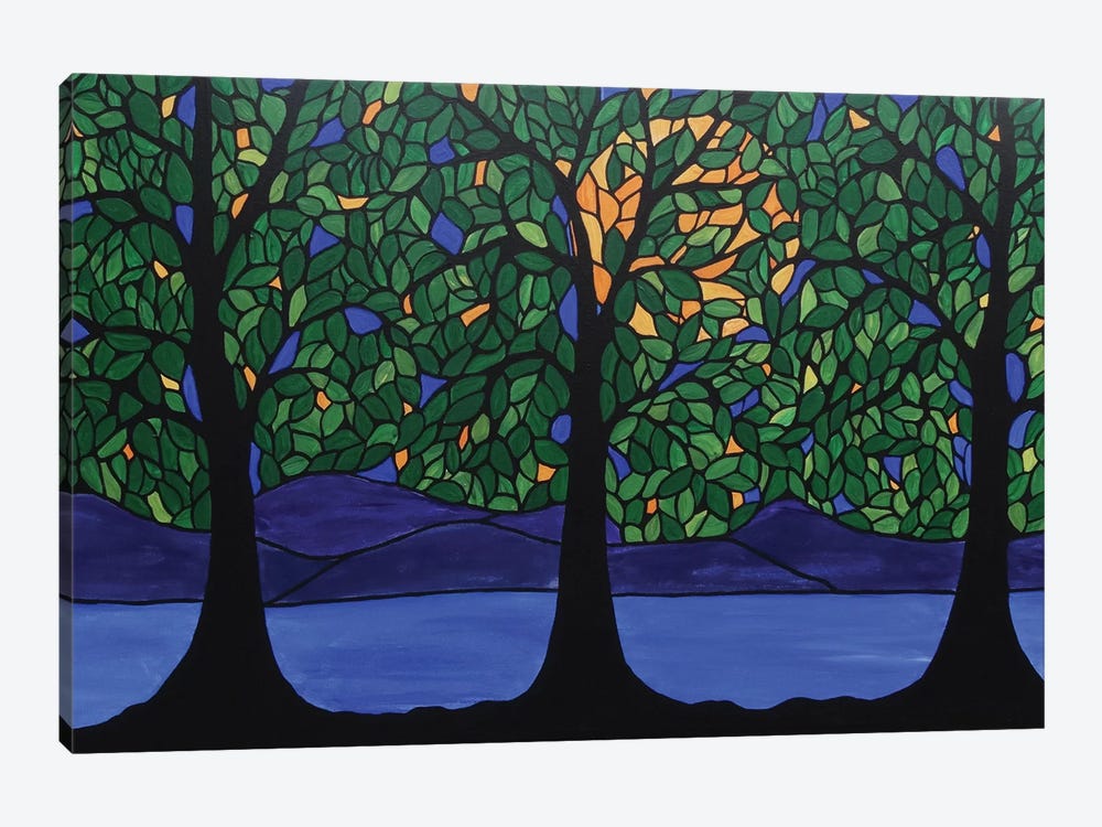 Jubilant Forest by Rachel Olynuk 1-piece Canvas Wall Art