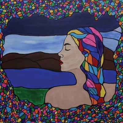 Just Breathe by Rachel Olynuk art print