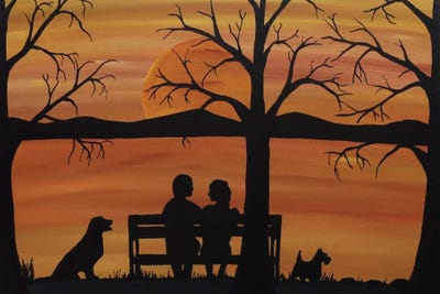 Late Conversations by Rachel Olynuk art print