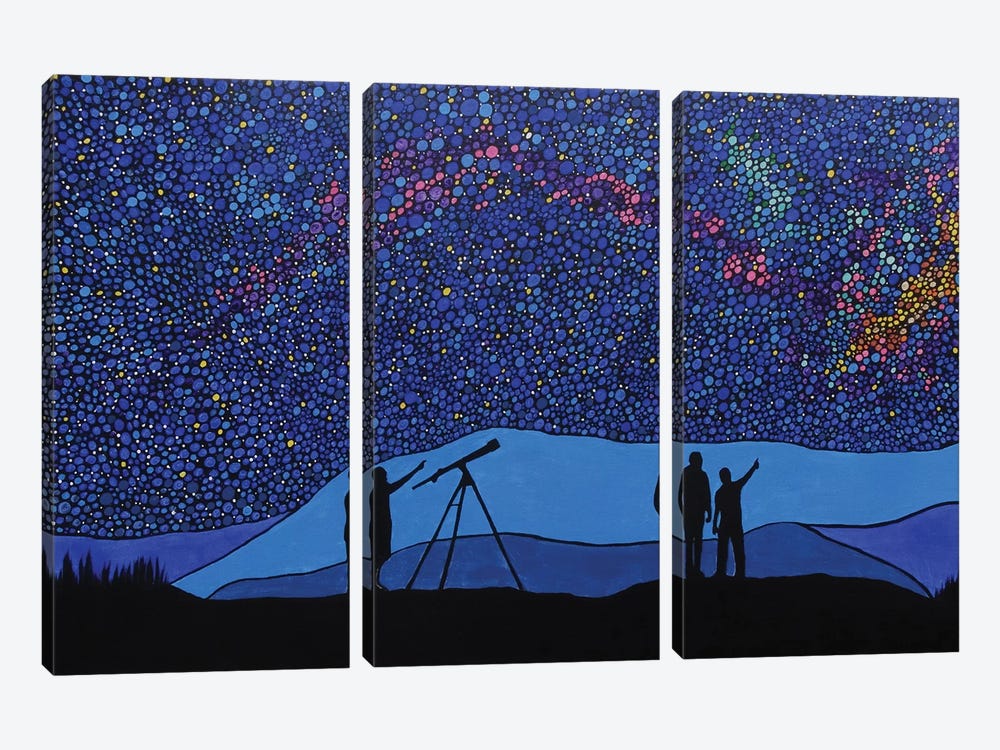 Northern Lights by Rachel Olynuk 3-piece Art Print