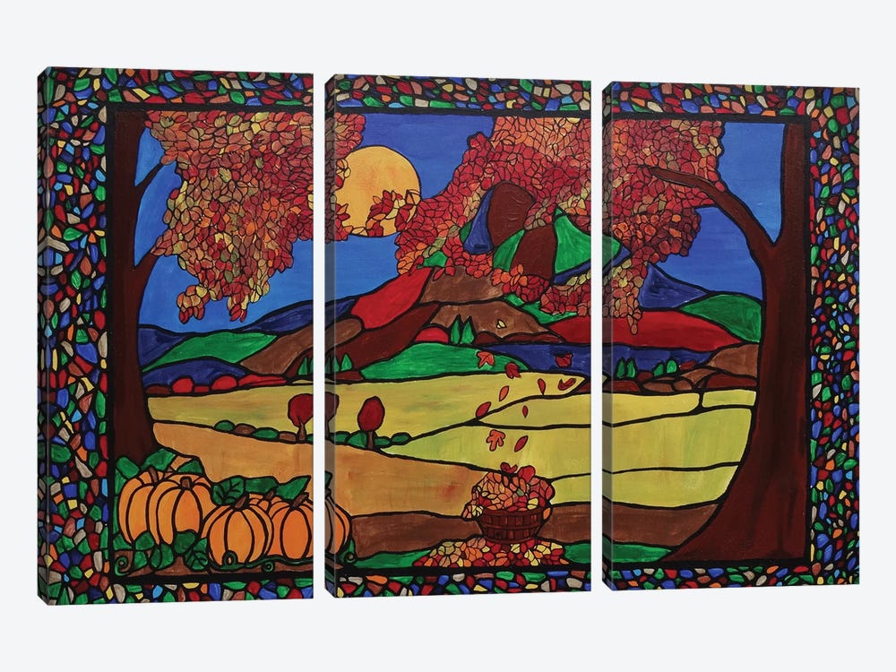 Autumn by Rachel Olynuk 3-piece Canvas Print