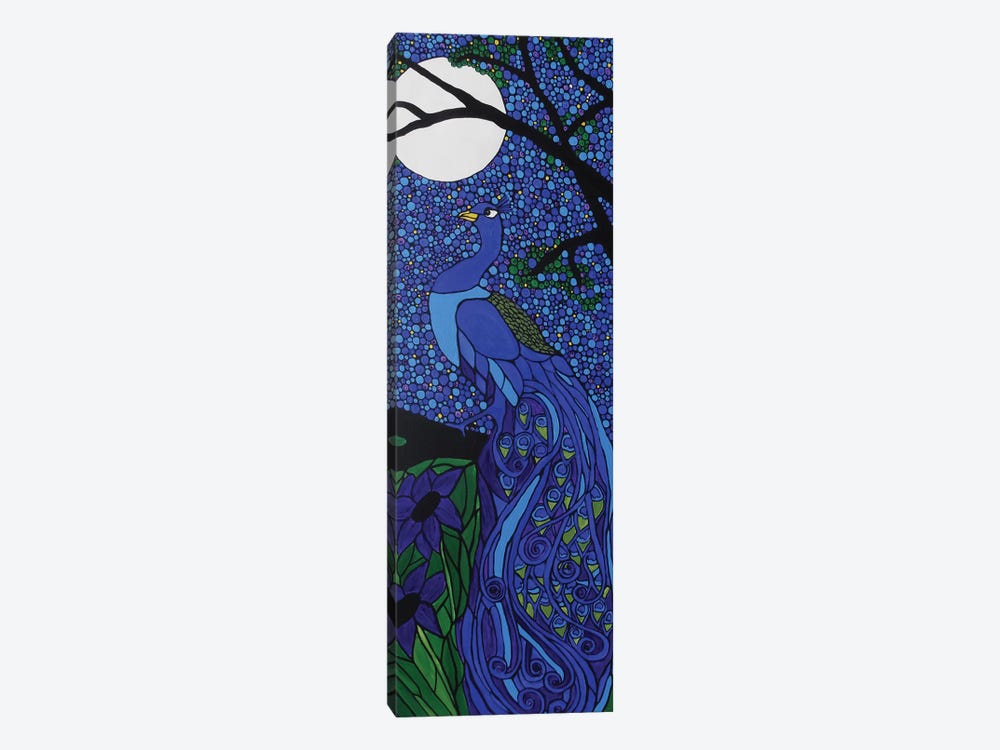 Peacock Blue by Rachel Olynuk 1-piece Canvas Art