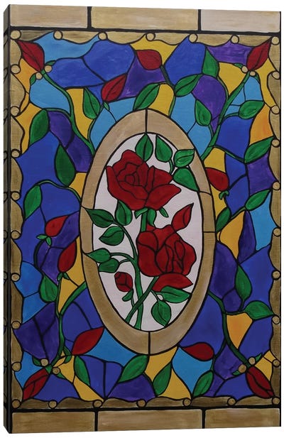 Red Roses Canvas Art Print - Rachel Olynuk