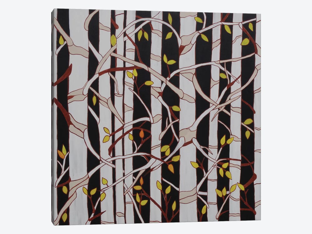 Birch Trees by Rachel Olynuk 1-piece Canvas Artwork