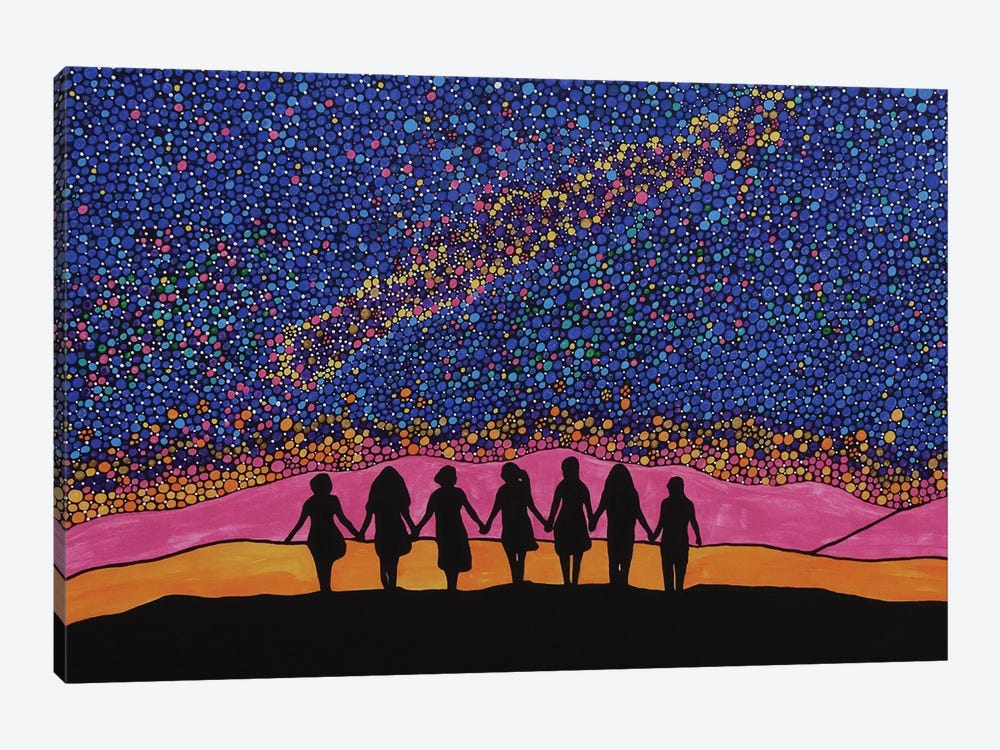 Soul Sisters by Rachel Olynuk 1-piece Canvas Art Print