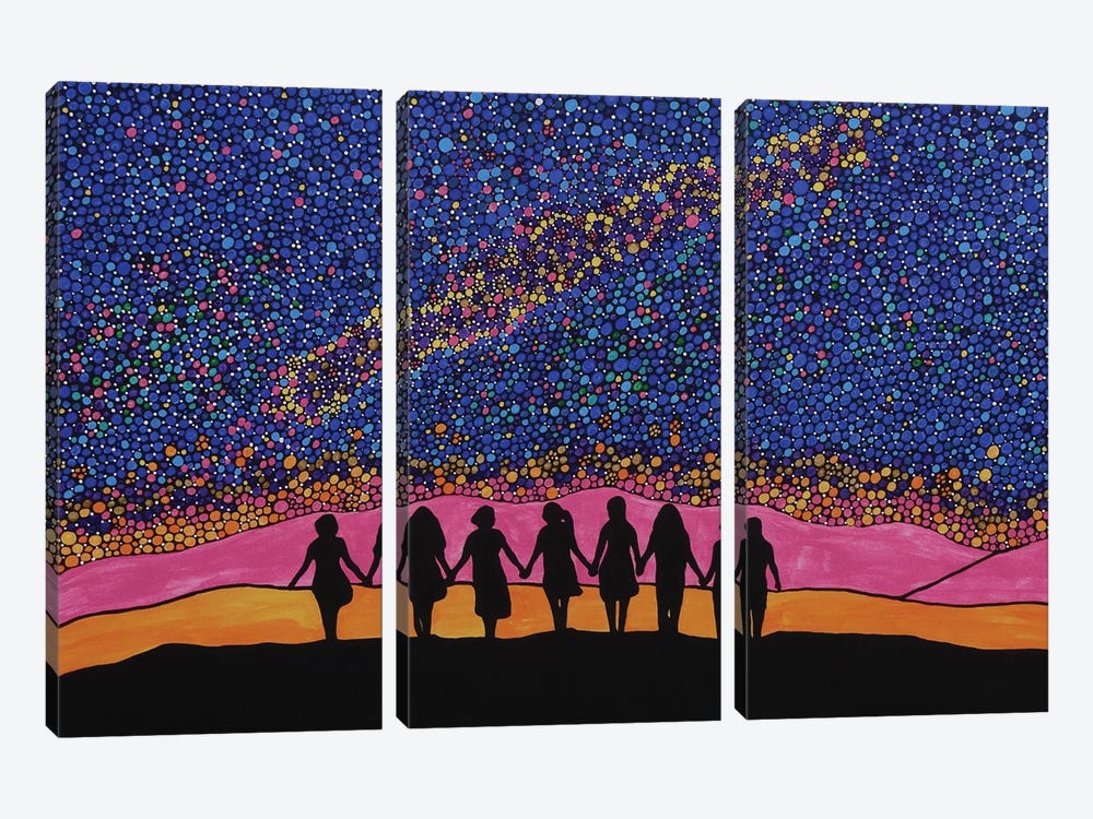 Soul Sisters by Rachel Olynuk 3-piece Art Print
