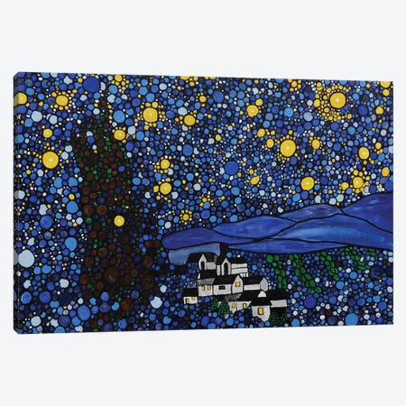 Starry Night Canvas Print #ROL42} by Rachel Olynuk Canvas Art Print