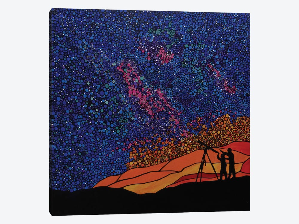 The Stargazers Dream by Rachel Olynuk 1-piece Canvas Art