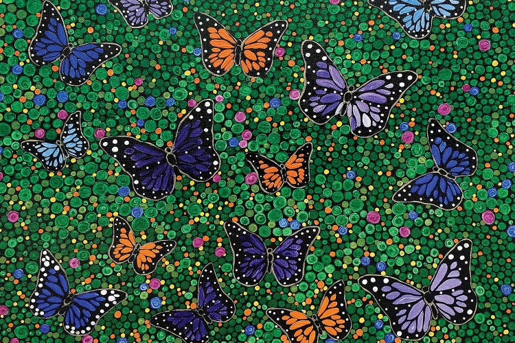 Butterfly Garden by Rachel Olynuk wall art