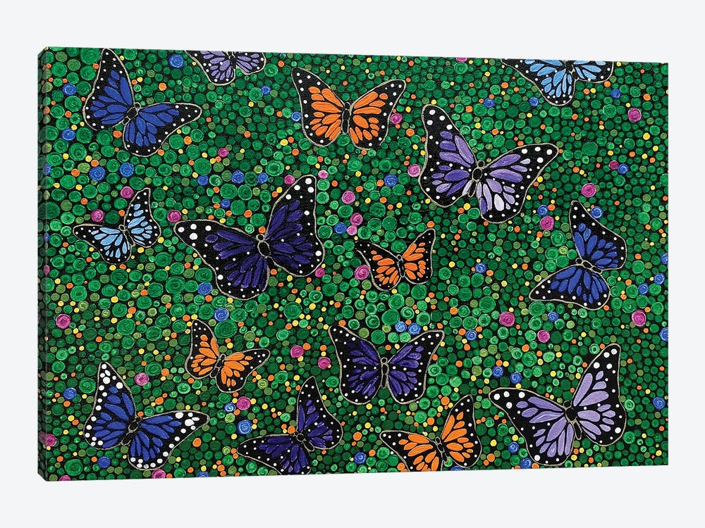 Butterfly Garden by Rachel Olynuk 1-piece Canvas Print