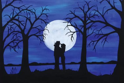 Full Moon's Love by Rachel Olynuk art print
