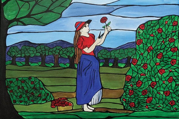 Rachel Olynuk: Ruby Red Roses by Rachel Olynuk