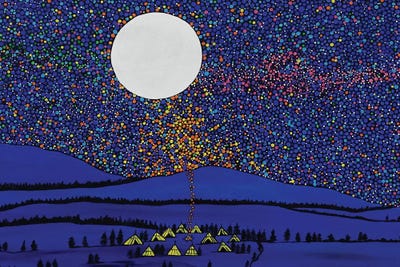 Sharing the Fire by Rachel Olynuk art print