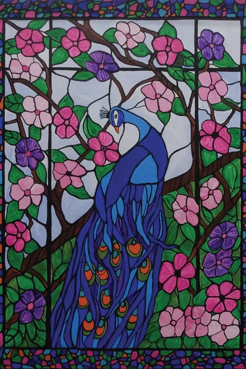 Bohemian Peacock by Rachel Olynuk wall art