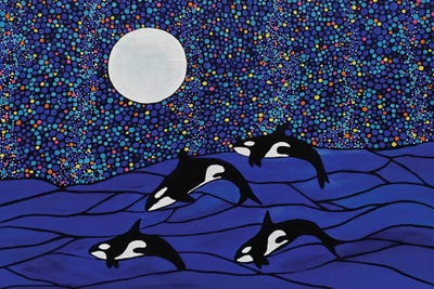Where Whales Play by Rachel Olynuk art print