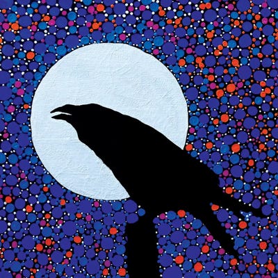 Raven's Magic by Rachel Olynuk art print