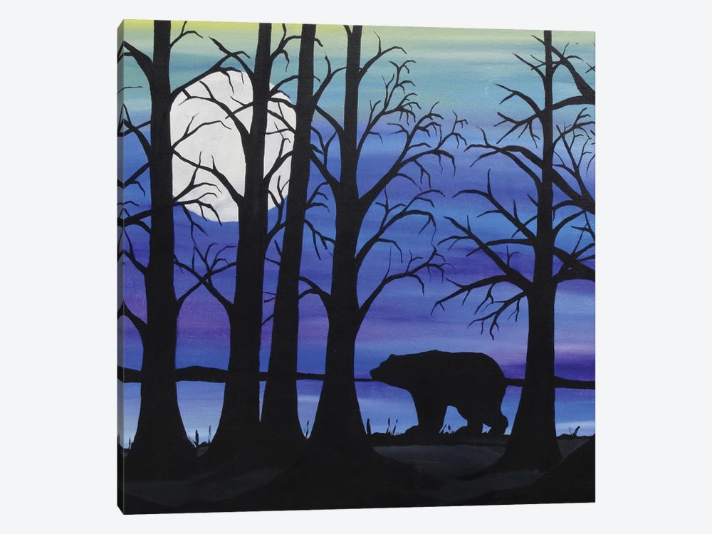 Brother Bear by Rachel Olynuk 1-piece Canvas Print
