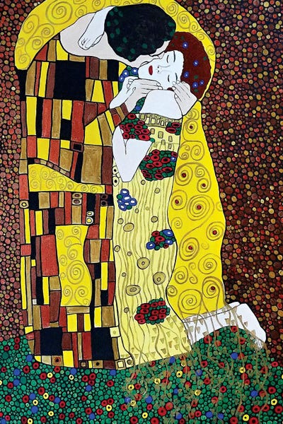 All Things Klimt: The Kiss by Rachel Olynuk