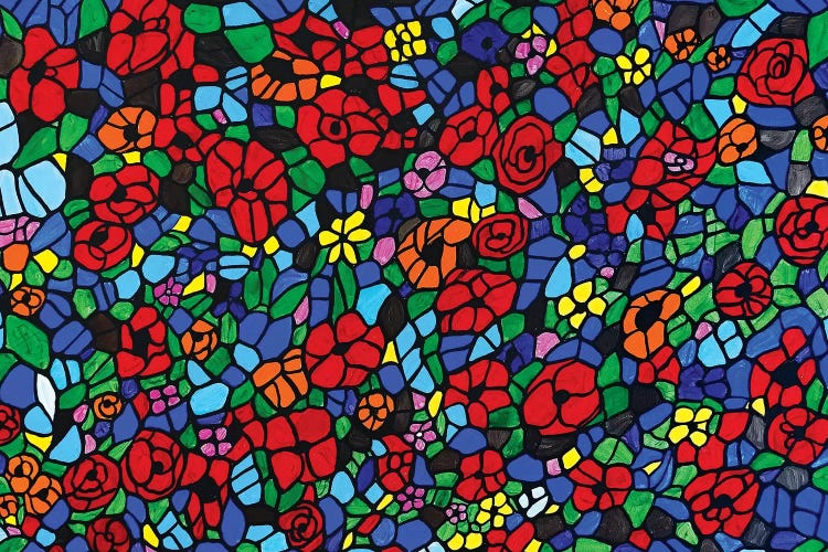 Flower Medley by Rachel Olynuk canvas print