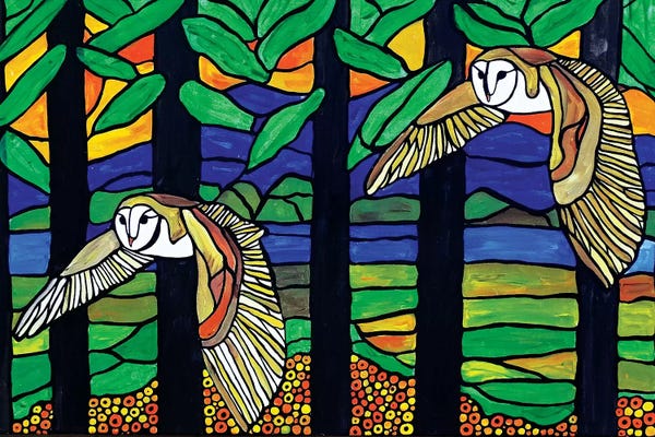 Rachel Olynuk: Owls by Rachel Olynuk