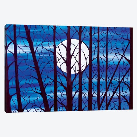 Moonlight Canvas Print #ROL85} by Rachel Olynuk Canvas Art