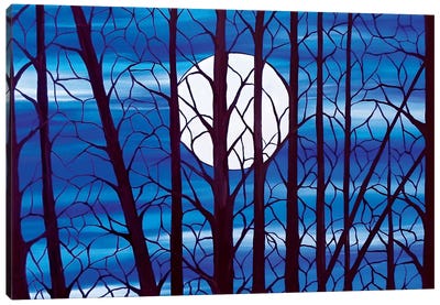 Moonlight Canvas Art Print - Rachel Olynuk