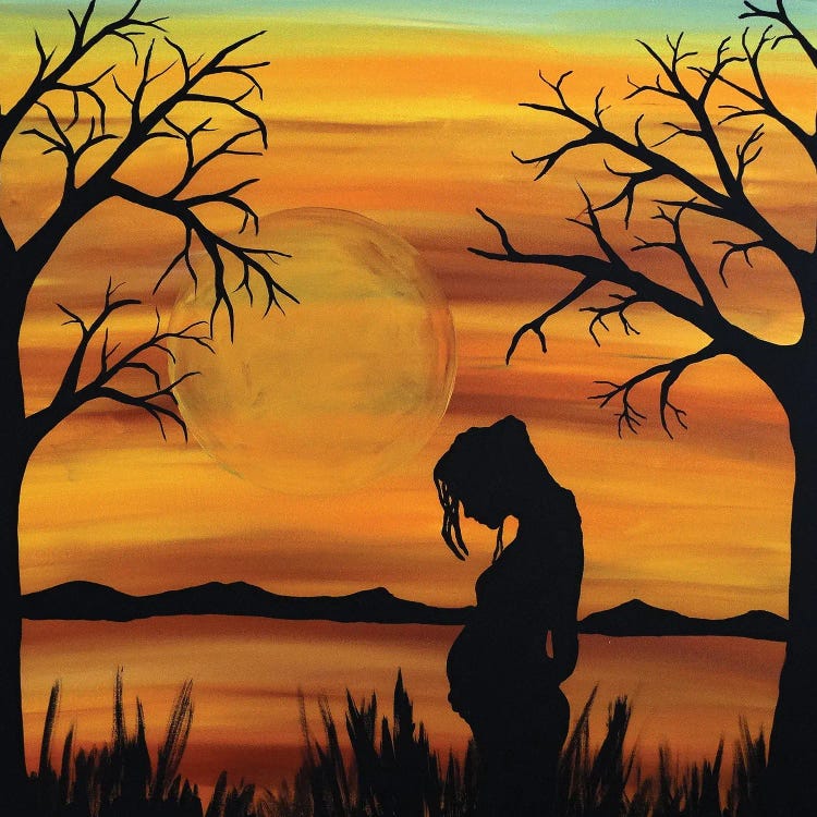 She Holds The Future by Rachel Olynuk wall art