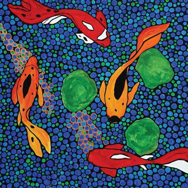 Goldfish: Mosaic Goldfish by Rachel Olynuk