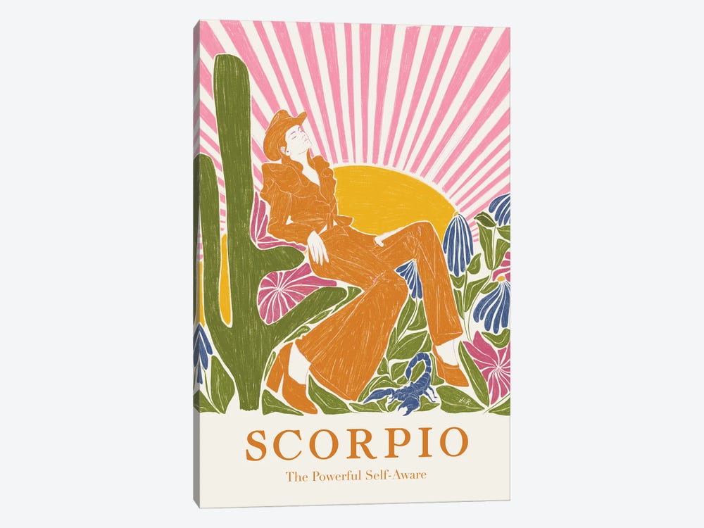 Scorpio II by Jenny Rome 1-piece Art Print