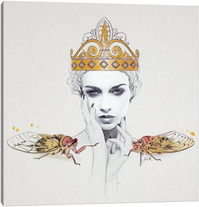 Queen #1 Canvas Art Print - Jenny Rome