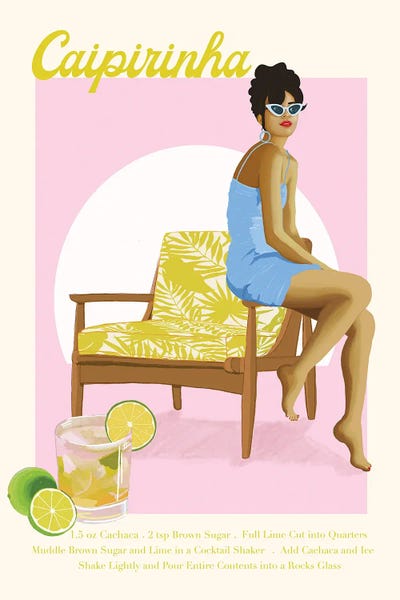 Caipirinha by Jenny Rome art print
