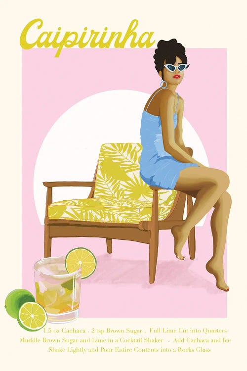 Caipirinha by Jenny Rome canvas print