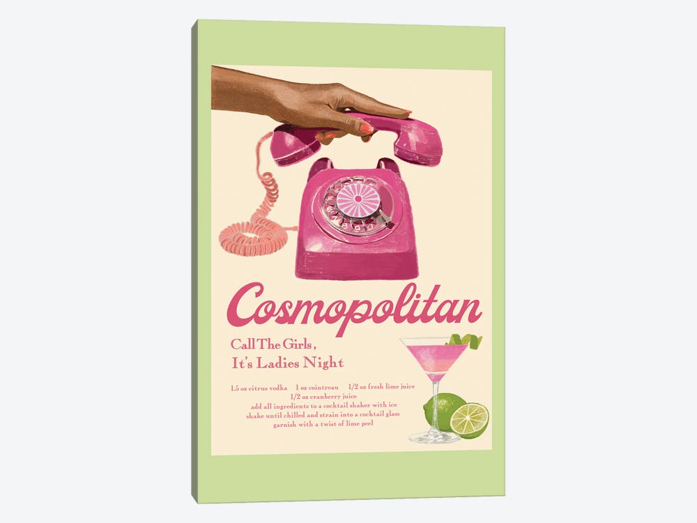 Cosmopolitan by Jenny Rome 1-piece Canvas Print