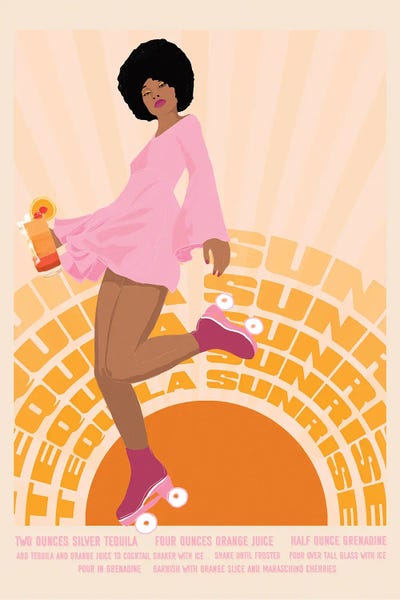 Rollerblading & Roller Skating: Tequila Sunrise by Jenny Rome